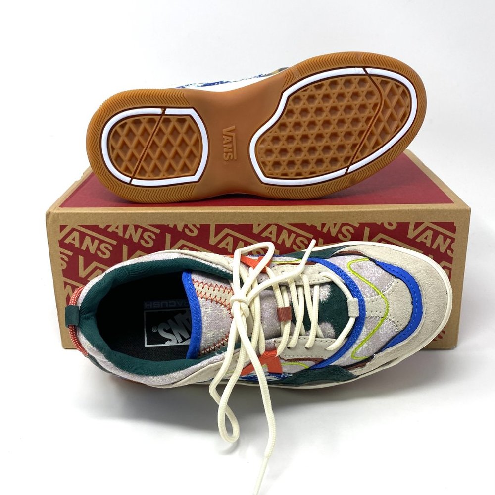 VANS Varix Wc Tie Dyeclsh Suede Multi Casual Sneakers Women Size 8.5 VN0A3WLN1S1 - Picture 3 of 10